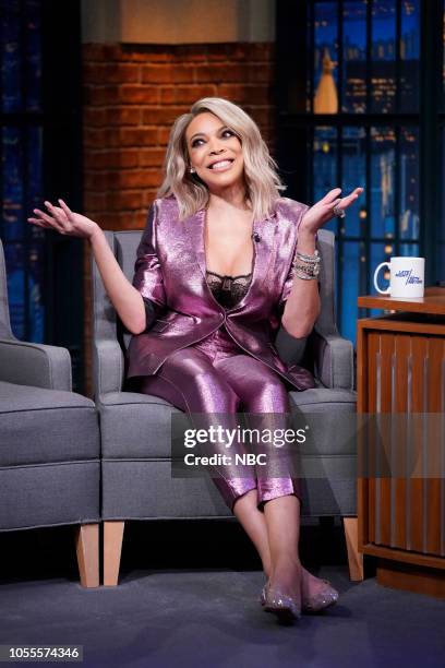 Episode 750 -- Pictured: Talk show host, Wendy Williams, on October 30, 2018 --
