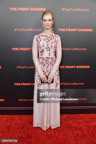 Actress Sara Paxton attends the New York premiere of "The Front Runner" at the Museum of Modern Art on October 30, 2018 in New York City.