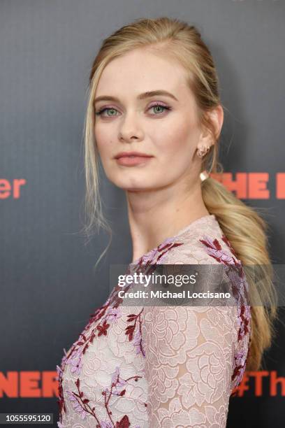 Actress Sara Paxton attends the New York premiere of "The Front Runner" at the Museum of Modern Art on October 30, 2018 in New York City.