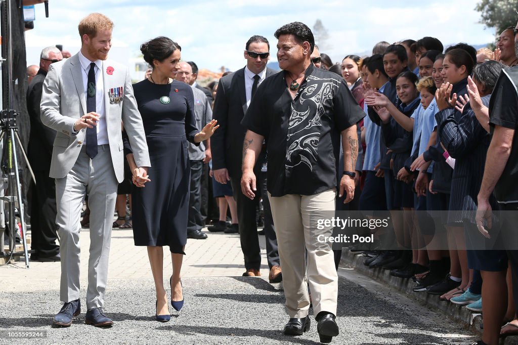 The Duke And Duchess Of Sussex Visit New Zealand - Day 4