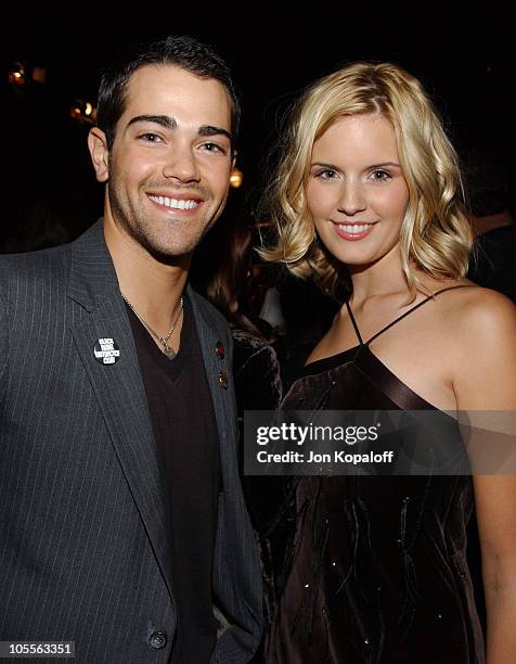 Jesse Metcalfe and Maggie Grace during 2005 ABC Winter Press Tour Party - Inside at Universal Studios in Universal City, California, United States.