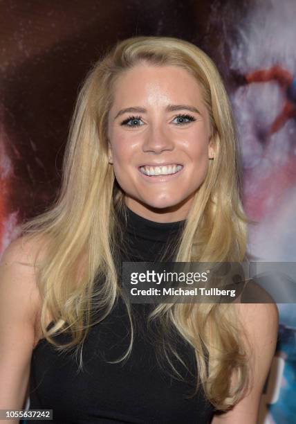 Actress Cassidy Gifford attends the premiere of "Time Trap" at the Hollywood Film Festival at TCL Chinese 6 Theatres on October 30, 2018 in...