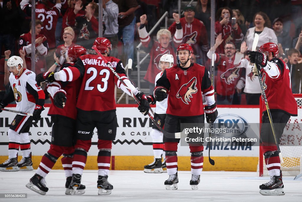 Ottawa Senators v Arizona Coyotes