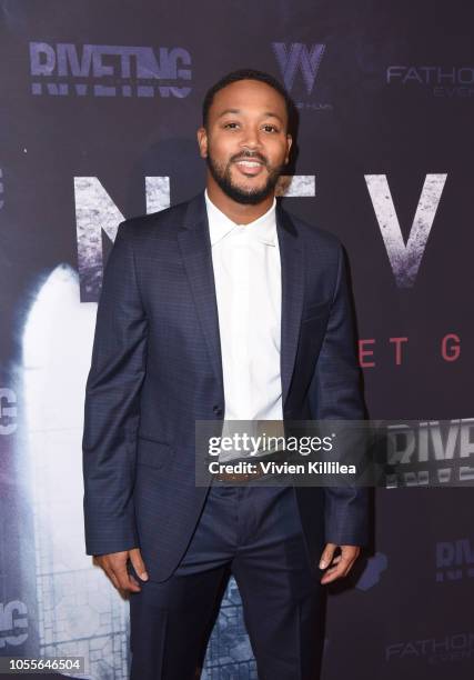 Romeo Miller attends "Never Heard" Movie Premiere at AMC CityWalk Stadium 19 at Universal Studios Hollywood on October 30, 2018 in Universal City,...