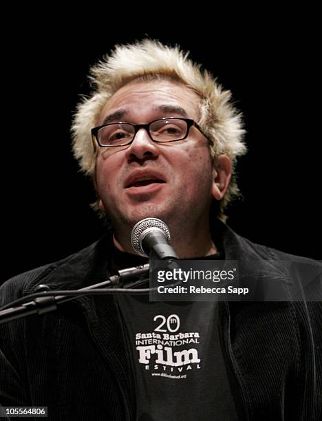 Roger Durling, artistic director of SBFF during 20th Annual Santa Barbara International Film Festival - Movers And Shakers Panel at Lobero Theatre in...