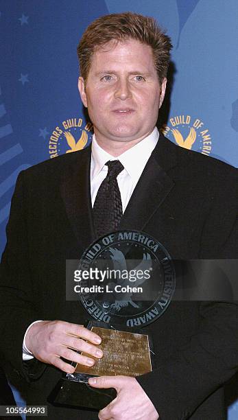 Stephen McPherson, recipient of Diversity Award during 57th Annual Directors Guild of America Awards - Press Room at Beverly Hilton Hotel in Beverly...