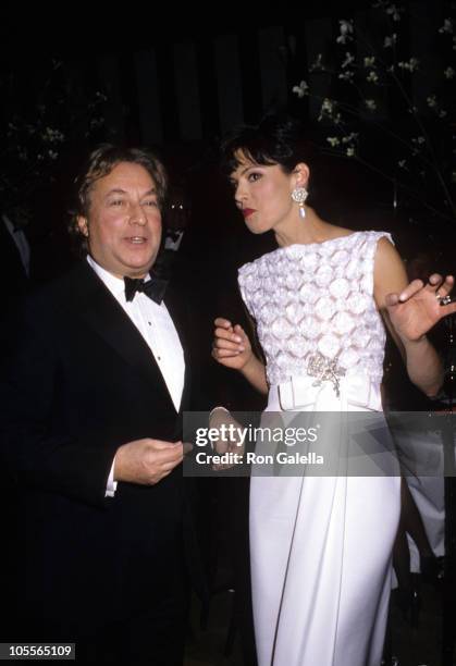 Arnold Scaasi and Gayfryd Steinberg during 4th Annual PEN American Center Montblanc Literary Gala at Roseland Ballroom in New York City, New York,...