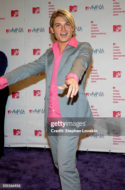 Christian Acosta during MTV Video Music Awards Latin America 2004 - Arrivals at Jackie Gleason Theater in Miami, Florida, United States.