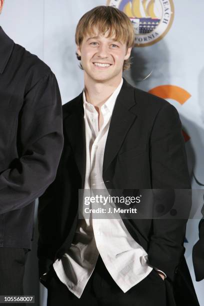 Benjamin McKenzie during Cast And Producers of Fox Hit "The O.C." Receive Key to Newport Beach at The Historic Balboa Pavilion in Newport Beach,...