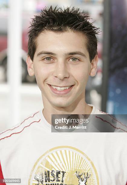 Justin Berfield during "The Polar Express" Los Angeles Premiere - Arrivals at Grauman's Chinese in Hollywood, California, United States.