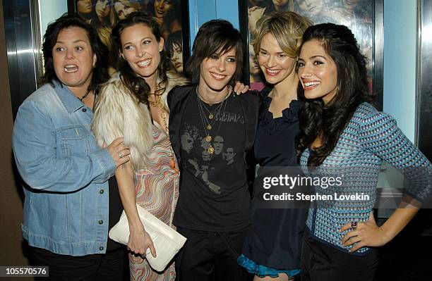 Rosie O'Donnell, Erin Daniels, Katherine Moennig, Leisha Hailey, and Sarah Shahi