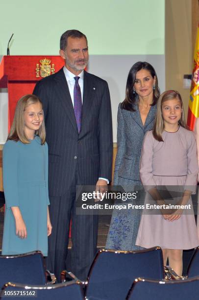 Spanish Royals Attend The Lecture of The Constitution on Its 40th..., Nachrichtenfoto