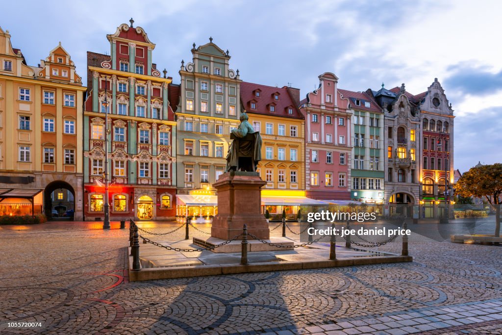 Rynek we Wroclawiu, Wroclaw, Poland
