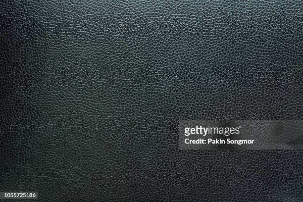 close up black leather and texture background - gray purse 個照片及圖片檔