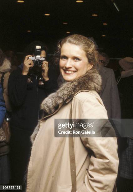 Marie Christine Barrault during "Heaven's Gate" New York City Premiere at Cinema 1 in New York City, New York, United States.