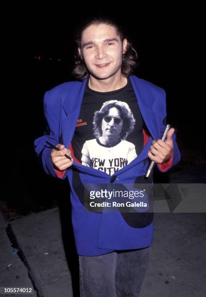 Corey Feldman during "Running On Empty" Los Angeles Premiere at Wilshire Ebell Theater in Los Angeles, California, United States.