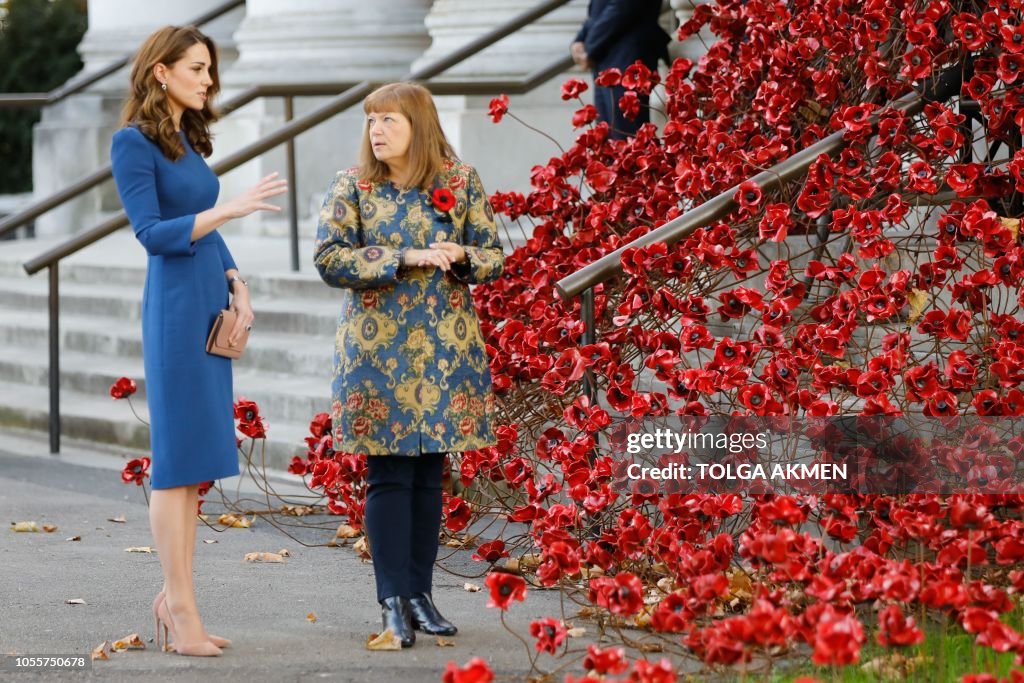 BRITAIN-ROYALS-WWI-WAR-REMEMBRANCE-CENTENARY