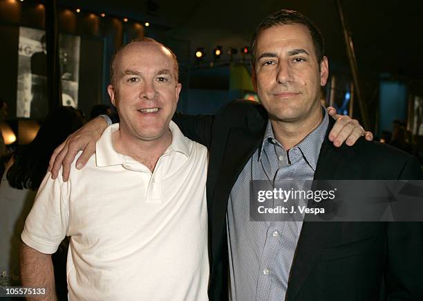 Cassian Elwes and Scott Lambert during The 20th Annual IFP Independent Spirit Awards - Green Room in Santa Monica, California, United States.