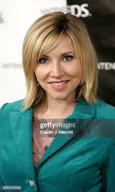 Sarah Chalke during Exclusive Nintendo DS Pre-Launch Party - Arrivals at The Day After in Hollywood, CA, United States.