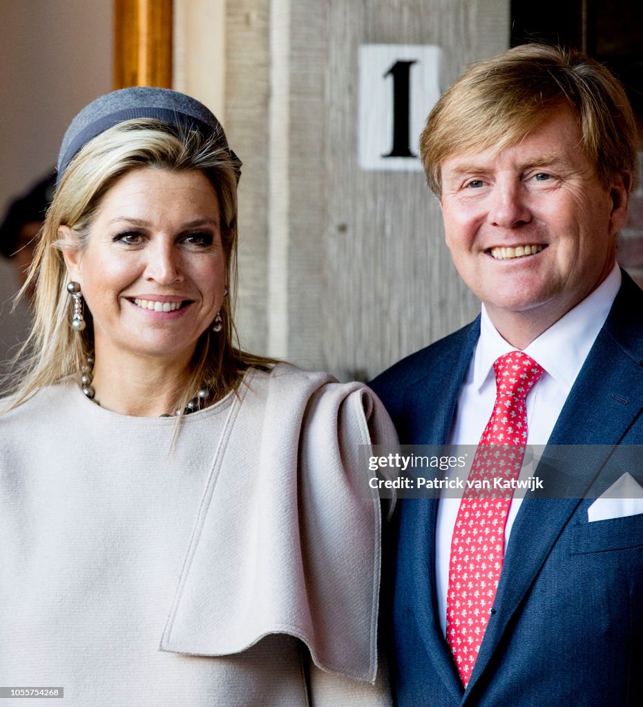 King Willem Alexander Of The Netherlands And Queen Maxima Of The Netherlands Visit Council Of State