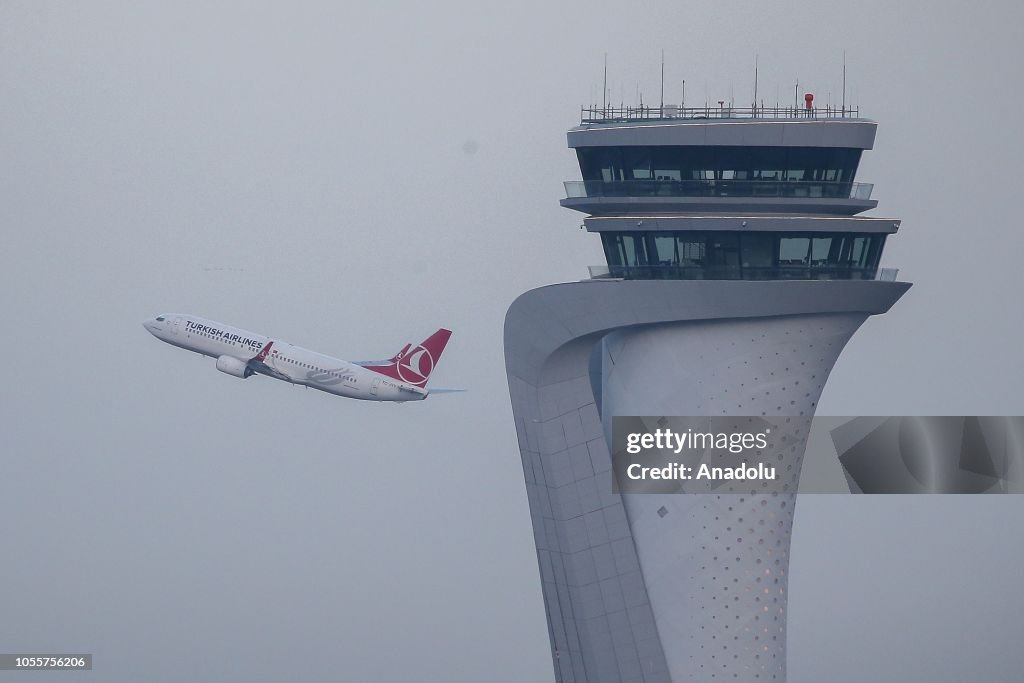 First International Flight takes off from Istanbul's new Airport