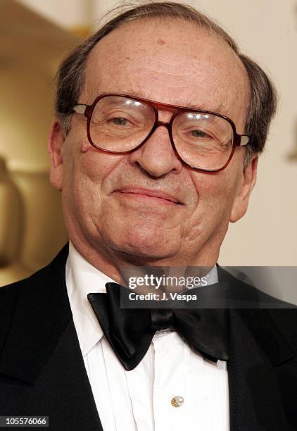 Sidney Lumet, recipient of an Honorary Oscar during The 77th Annual Academy Awards - Deadline Room at Kodak Theatre in Hollywood, California, United...