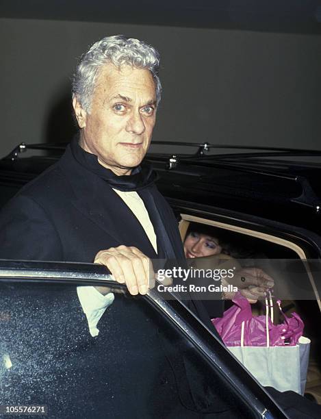 Tony Curtis during AFI Lifetime Achievement Award to Billy Wilder at Beverly Hilton Hotel in Beverly Hills, California, United States.