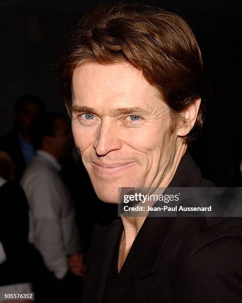 Willem Dafoe during "The Life Aquatic with Steve Zissou" Los Angeles Screening at Harmony Gold Theater in Hollywood, California, United States.