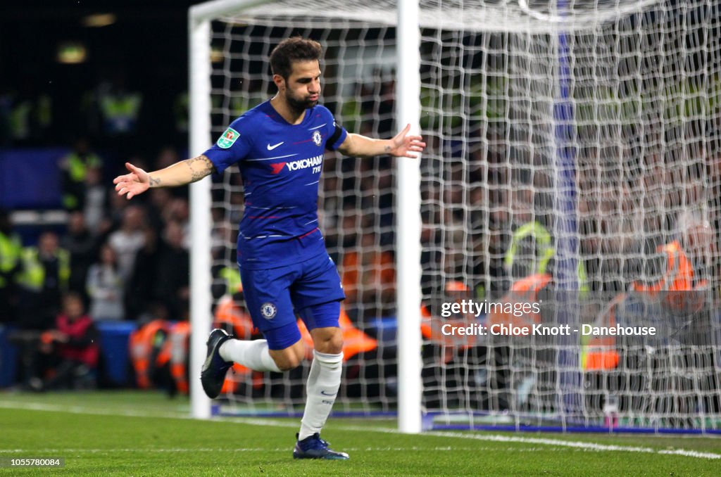 Chelsea v Derby County - Carabao Cup Fourth Round