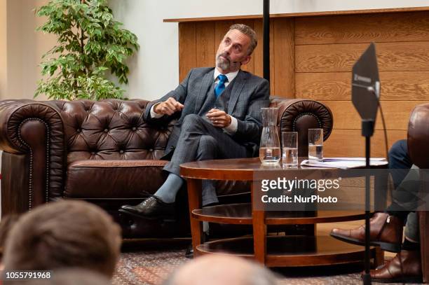 Interview with Jordan B. Peterson in Amsterdam, on October 31, 2018.. Dr. Jordan B Peterson is a Professor of Psychology at the University of...