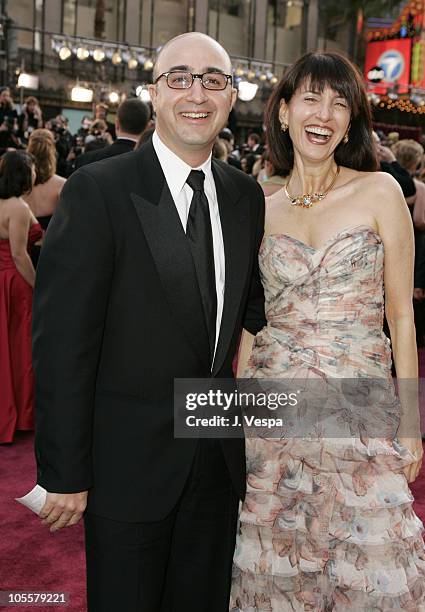 David Dinerstein and Ruth Vitale during The 77th Annual Academy Awards - Executive Arrivals at Kodak Theatre in Hollywood, California, United States.