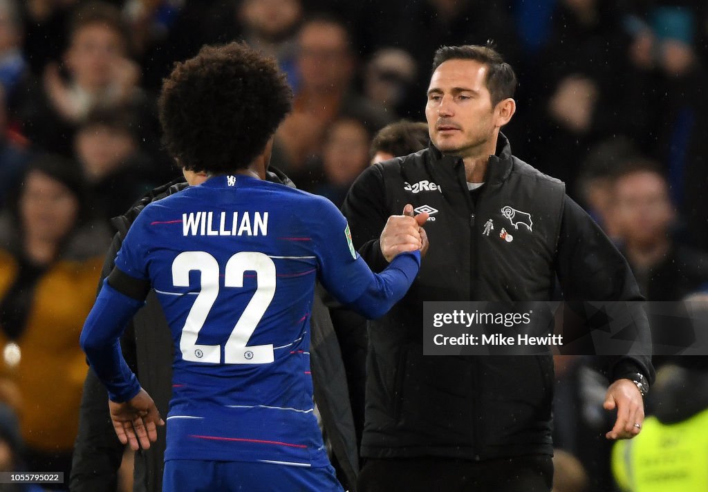 Chelsea v Derby County - Carabao Cup Fourth Round