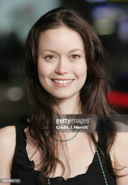 Summer Glau during "In Good Company" World Premiere - Arrivals at Grauman's Chinese Theater in Hollywood, California, United States.