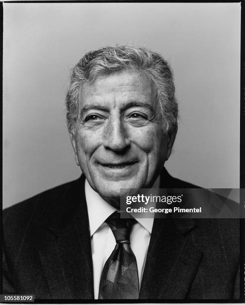 Tony Bennett Portraits Photographed Oct 6 2004 Photos and Premium High