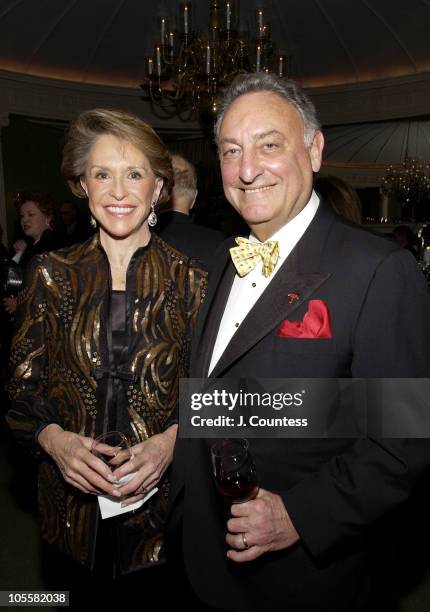 Joan Weil and Sanford Weil during Renee Fleming Book Release Party - "The Inner Voice: The Making of a Singer" at The Georgian Suite in New York...