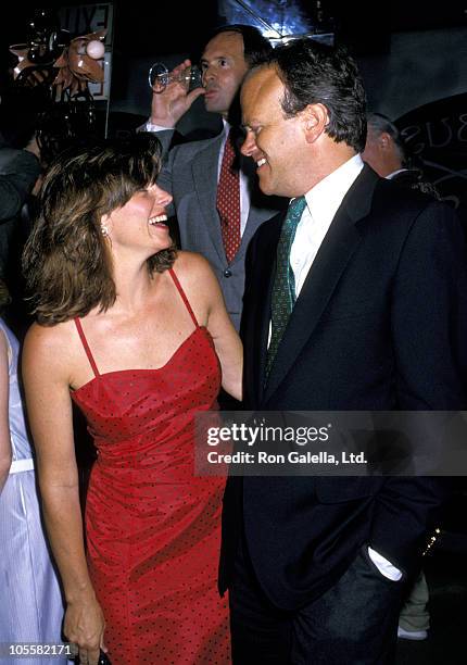 Susan Saint James and Dick Ebersol during Party at Maxim's Hosted by Manuel Rojas at Maxim's in New York City, New York, United States.