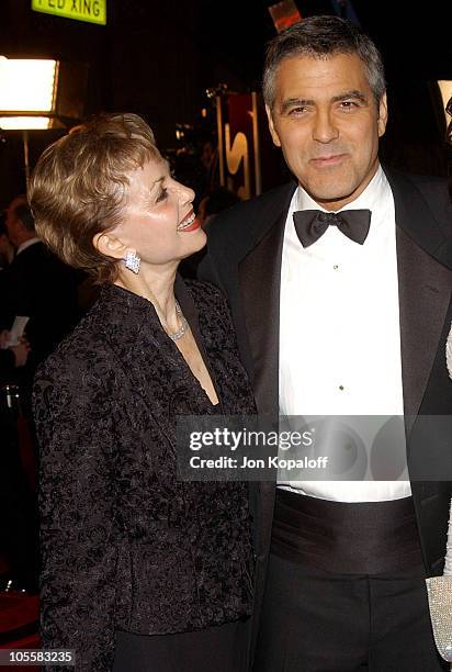 George Clooney and mom Nina Warren Clooney during "Ocean's Twelve" Los Angeles Premiere - Arrivals at Grauman's Chineese Theater in Los Angeles,...