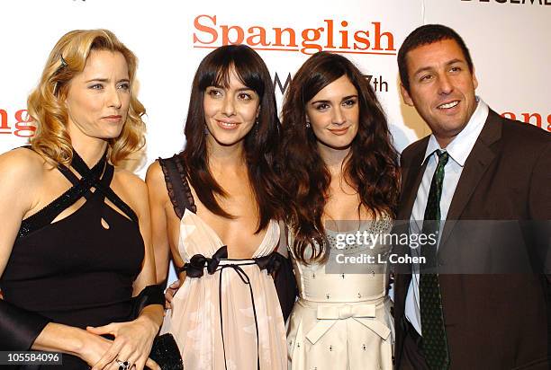 Tea Leoni, Cecilia Suarez, Paz Vega and Adam Sandler