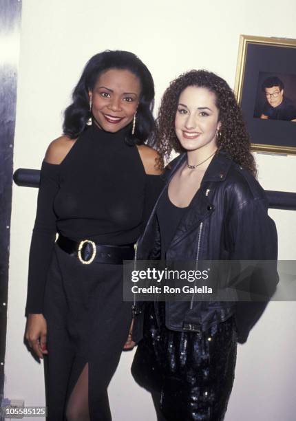 Tonya Pinkins and during United Cerebral Palsy Annual Telethon at NBC Studios in New York City, New York, United States.