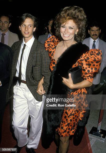 Sophia Loren and Son Edoardo Ponti during Premiere of "Fortunate Pilgrim" - March 31, 1988 at Cineplex Odeon Cinemas in Century City, California,...