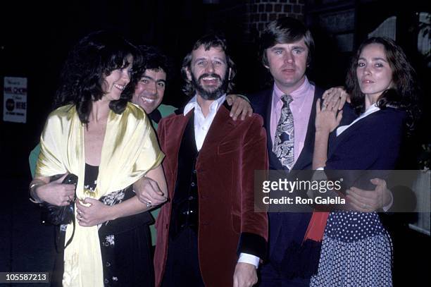 Ringo Starr and guests during Ringo Starr Sighting at Mr. Chow's Restaurant - January 29, 1978 at Mr. Chow's Restaurant in Beverly Hills, California,...