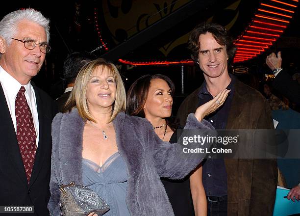 James Brolin, Barbra Streisand, Jay Roach, director and Susanna Hoffs