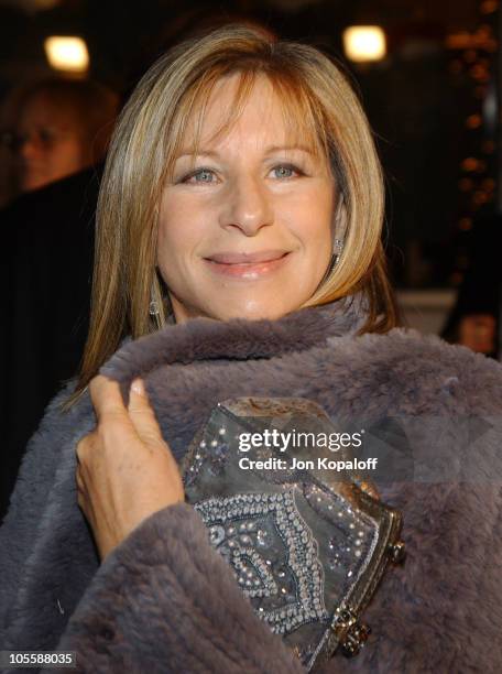 Barbra Streisand during "Meet the Fockers" Los Angeles Premiere at Universal Amphitheatre in Universal City, California, United States.