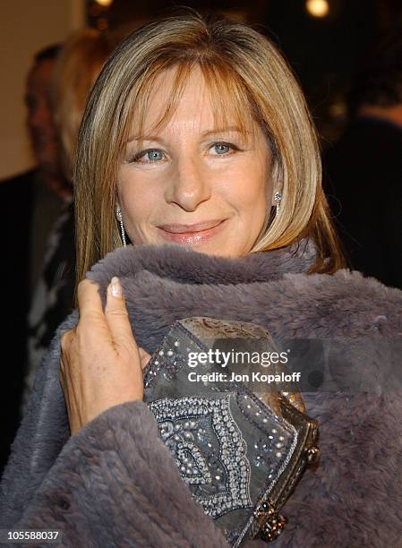 Barbra Streisand during "Meet the Fockers" Los Angeles Premiere at Universal Amphitheatre in Universal City, California, United States.