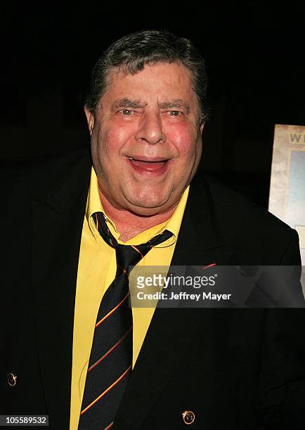 Jerry Lewis during Jerry Lewis Hosts Special Screening of "The Nutty Professor" at Paramount Theater in Hollywood, California, United States.