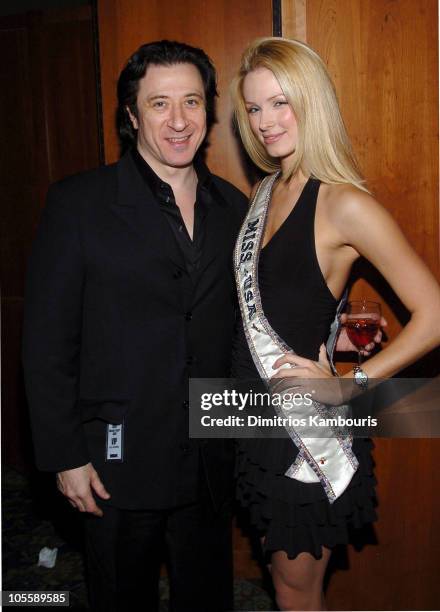 Federico Castelluccio and Shandi Finnessey during 8th Annual Muscular Dystrophy Association's Muscle Team 2005 Gala at Chelsea Piers in New York...