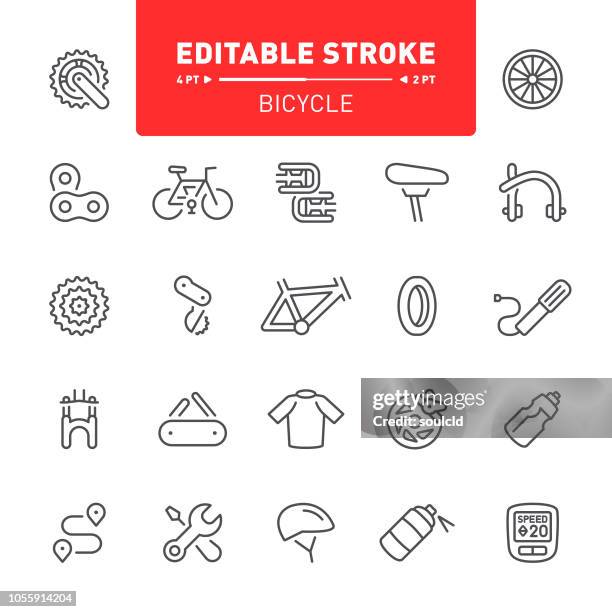 fahrrad-symbole - rad stock-grafiken, -clipart, -cartoons und -symbole