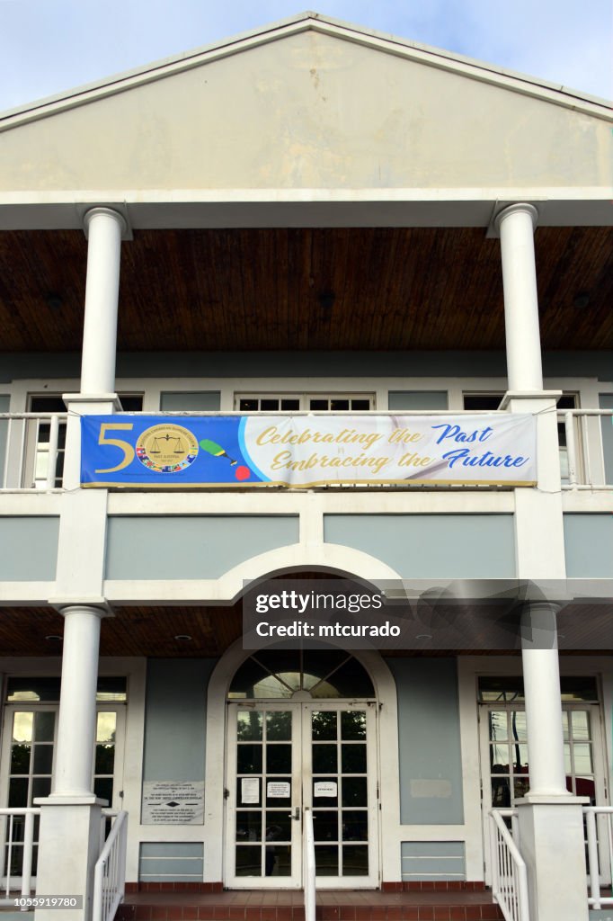 Basseterre, Tribunal de Supremo de Caribe Oriental - corte superior de los Estados de la organización de Estados del Caribe Oriental (OECO) - complejo Judicial y Legal