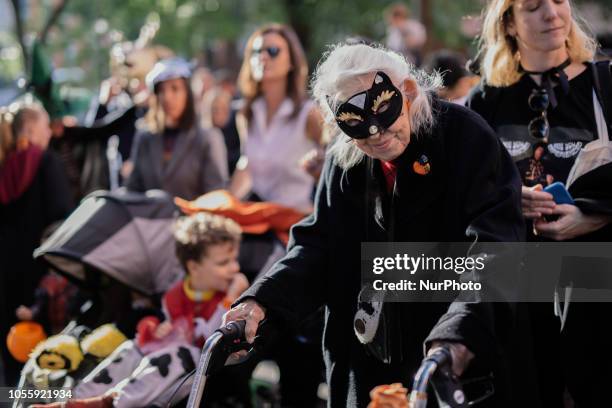 Thousands of People Participated on the Annual Village Halloween Parade in New York City, USA on October 31, 2018.