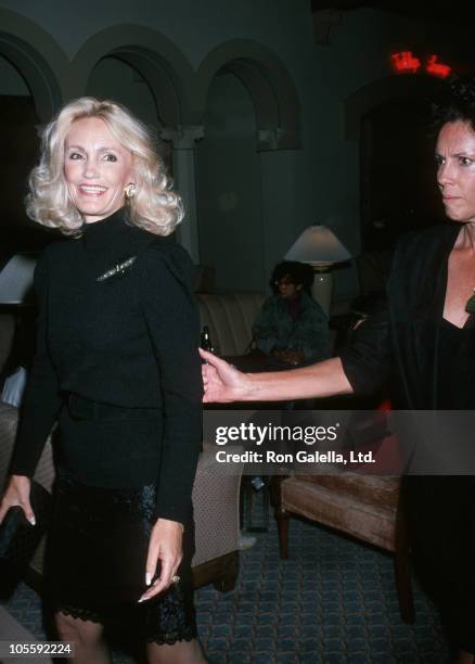 Cheryl Crane during Lorna Luft Opens a Singing Engagement - October 3, 1989 at Hollywood Roosevelt Cinegrill in Hollywood, California, United States.